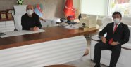 Müdür Yılmaz'dan Çavuşoğlu'na ziyaret