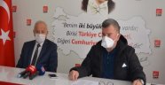 Nuri Demir, CHP ilçe Başkanı Karadağ'ı ziyaret etti