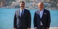 Rektör Kalan, Bakan Çavuşoğlu ile bir araya geldi