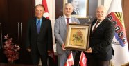 Şahin’den Danimarka Büyükelçisi’ne sıcak karşılama