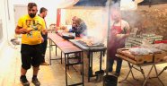 Şahin Gündoğmuş'ta yiyecek ve içecek standı açtı