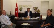 Şahin'den Kaymakam Ürkmezer'e ziyaret