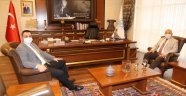Şahin'den Rektör Kalan'a ziyaret