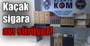Şüpheli otomobilde kaçak sigara çıktı