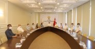 Toklu muhtarlarla buluştu