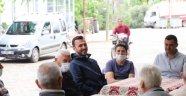 Toklu ve yönetimi Güzelbağ halkıyla buluştu