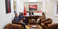 Toklu'dan yeni müdüre ziyaret