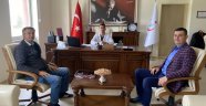 Türkdoğan ve Terzi’den Başhekim Çelik'e ziyaret