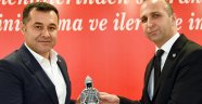 Ülkücü İşçiler Derneği'nden Yücel'e ziyaret