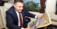 Ünlü yazar Başkan Yücel’i kaleme aldı