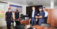 Ürkmezer’den jandarma komutanlığına ziyaret