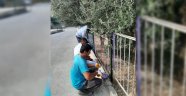 Velilerle birlikte okul rengarenk oldu