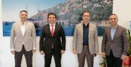 Yeni Müdür Yılmaz’a hayırlı olsun ziyareti