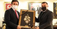 Yılmaz’dan Başkan Yücel’e ziyaret