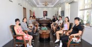 YSK şampiyonlarından Kaymakam Ürkmezer'e ziyaret