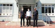 Yücel’den jandarma karakoluna ziyaret