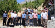 Yücel yaylalarda ziyaret turunda