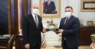 Yücel'den Bakan Soylu'ya ziyaret