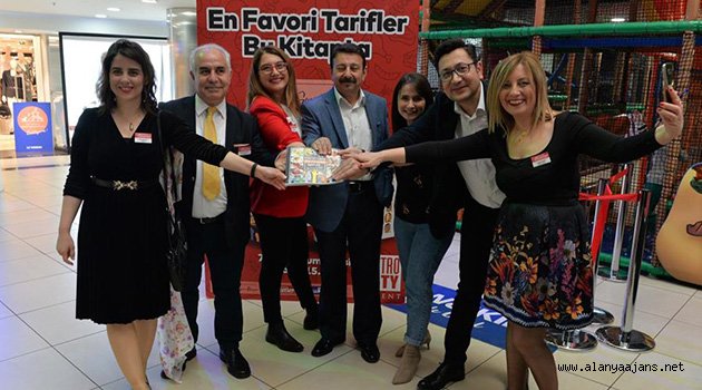 Tarif kitabı çocuklar için imzalandı
