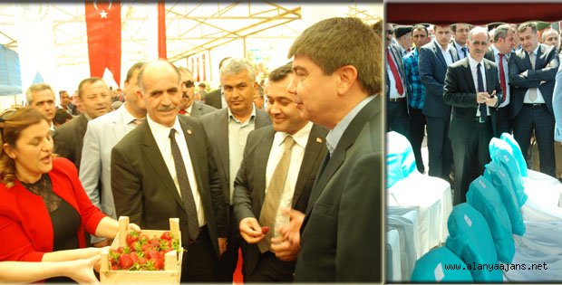 TARIM FUARINDA PROTOKOL KRİZİ