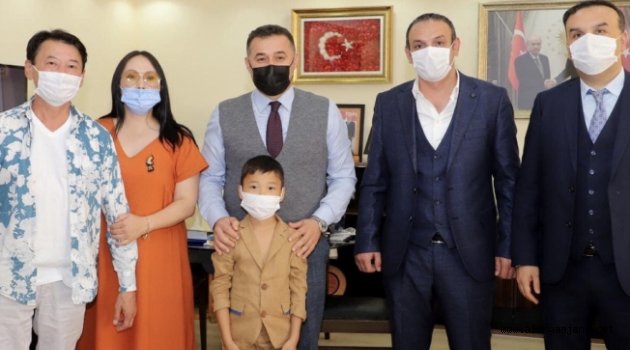 Tatil için Alanya’yı seçtiler