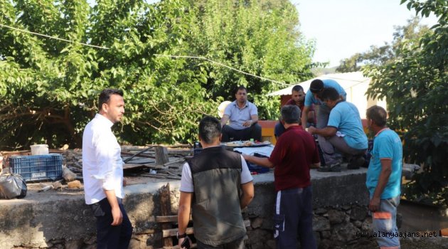 Toklu ve ekibinden moral ziyareti