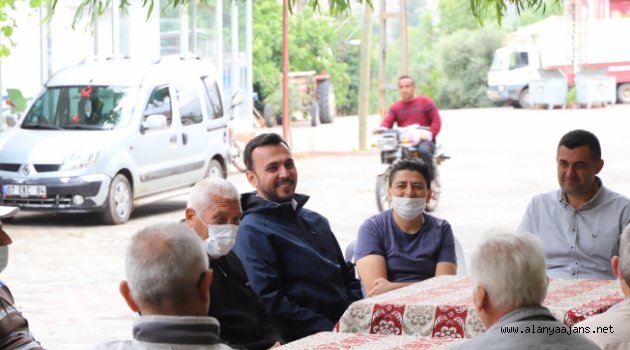 Toklu ve yönetimi Güzelbağ halkıyla buluştu