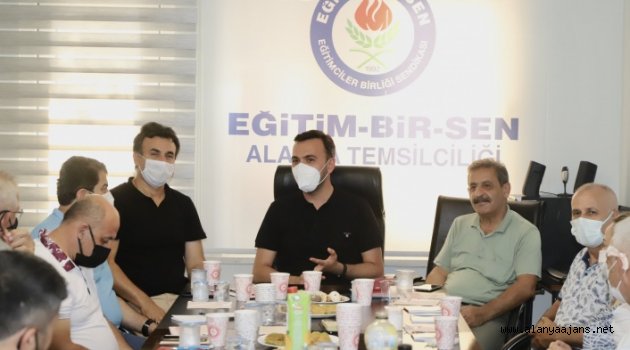 Toklu'dan Eğitim Bir-Sen'e ziyaret