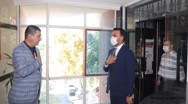Toklu'dan Türkdoğan'a hayırlı olsun ziyareti