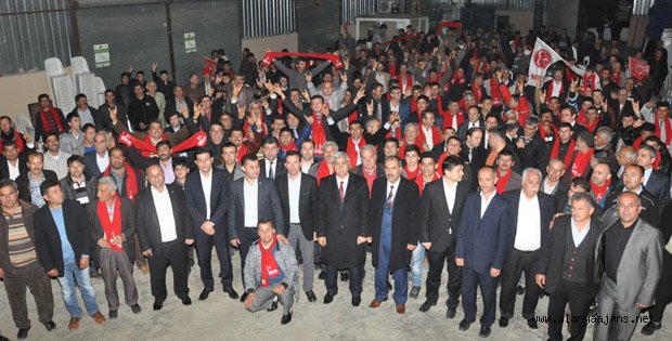TOSLAK HALKI YÜCEL'İ BAĞRINA BASTI
