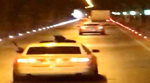Tünelde Tabancayla Ateş Açtılar