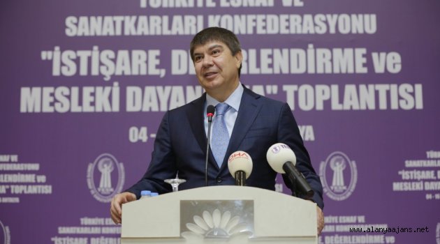 Türel: ‘Antalya esnafı ile işbirliği içindeyiz’