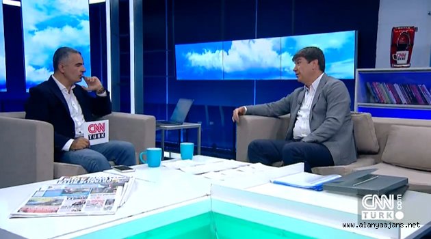 Türel, CNN Türk’te Antalya’da rekorlar yılı olduğunu anlattı