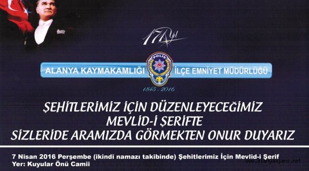 Türk Polis Teşkilatı 171 yaşında