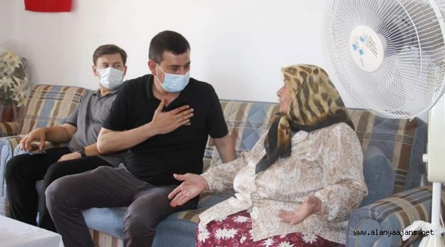 Türkdoğan’dan şehit ailelerine bayram ziyareti