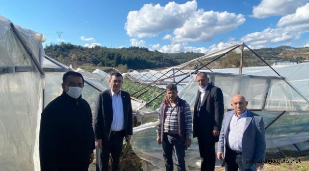 Türkdoğan’dan üreticilere ziyaret