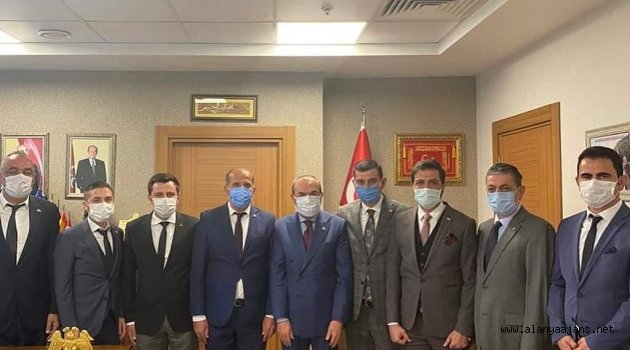 Türkdoğan ve yönetimi ziyaret turunda