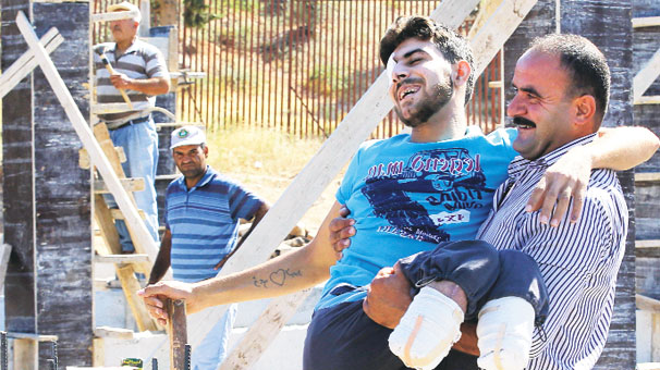 Türkiye sınırındaki bomba panik yarattı