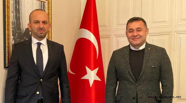 Ülkü Ocakları İl Başkanı’ndan Yücel’e ziyaret