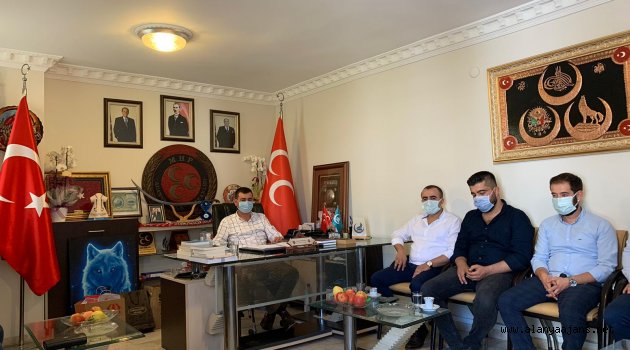 Ülkü Ocakları’ndan MHP’ye hayırlı olsun ziyareti