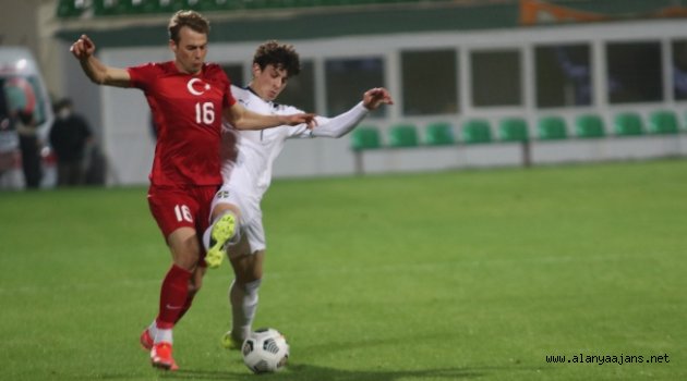 Ümit Milli Takım Alanya'da kaybetti