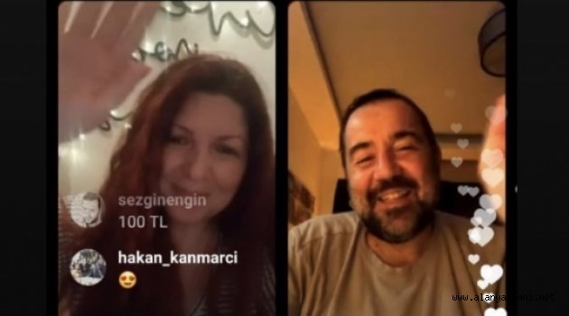 Ünlü oyuncu Demirer, Ahmet Bebeğin yayın konuğu oldu