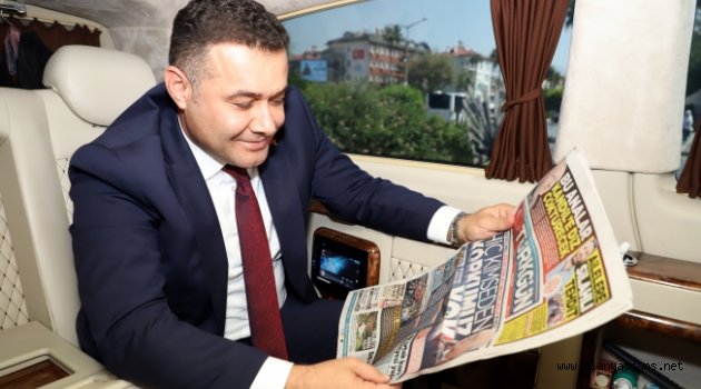 Ünlü yazar Başkan Yücel’i kaleme aldı
