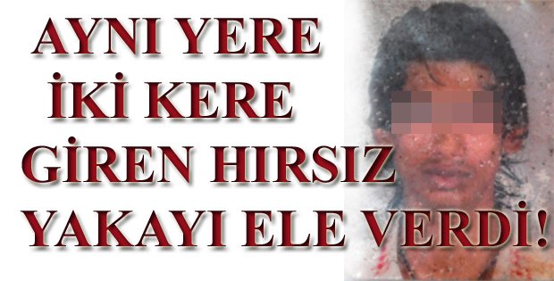 USLANMAZ HIRSIZ POLİSE YAKALANDI!