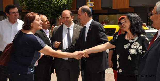 UYAR ESNAFLARI ZİYARET ETTİ