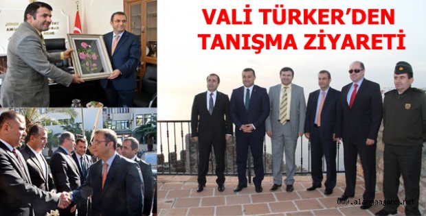 VALİ TÜRKER ALANYA'YI ZİYARET ETTİ