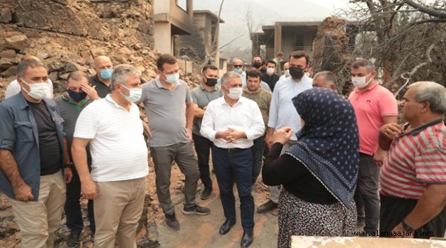 Vali Yazıcı'dan Güzelbağ'da inceleme