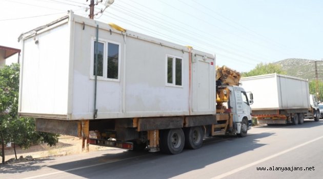 Vatandaşların geçici barınma sorunu çözülüyor