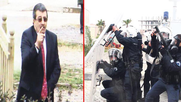 Vekil silahına davrandı