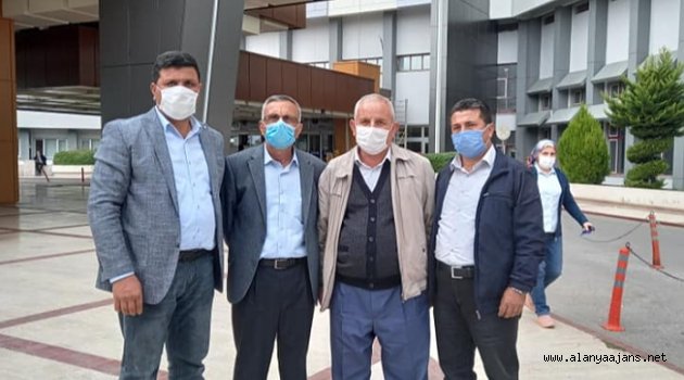 Yaman ve muhtarlardan Başkan Böcek’e ziyaret